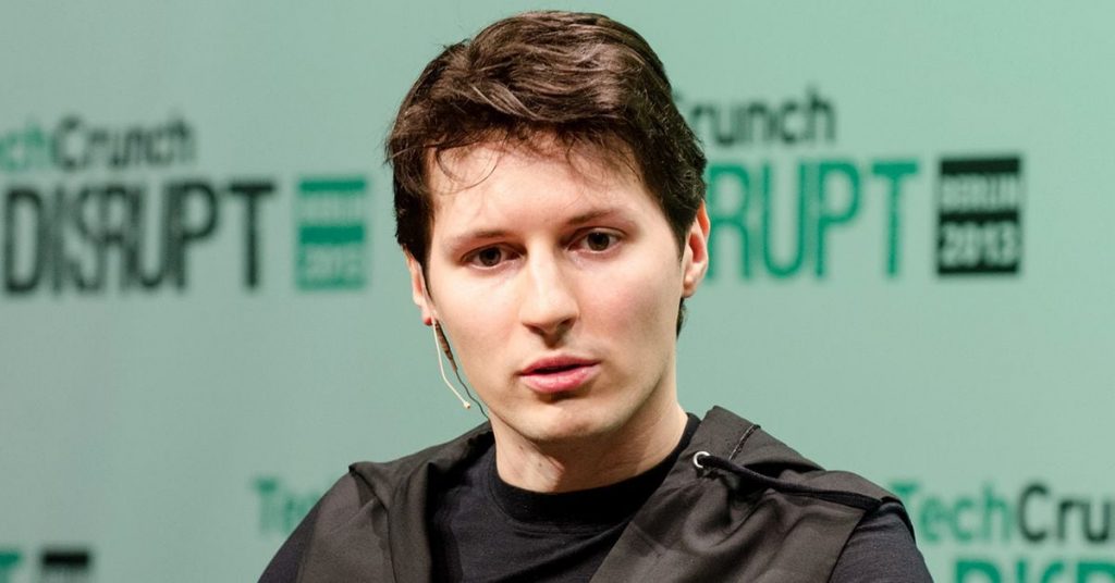 TON Down 14% as Telegram CEO Pavel Durov Arrested in France