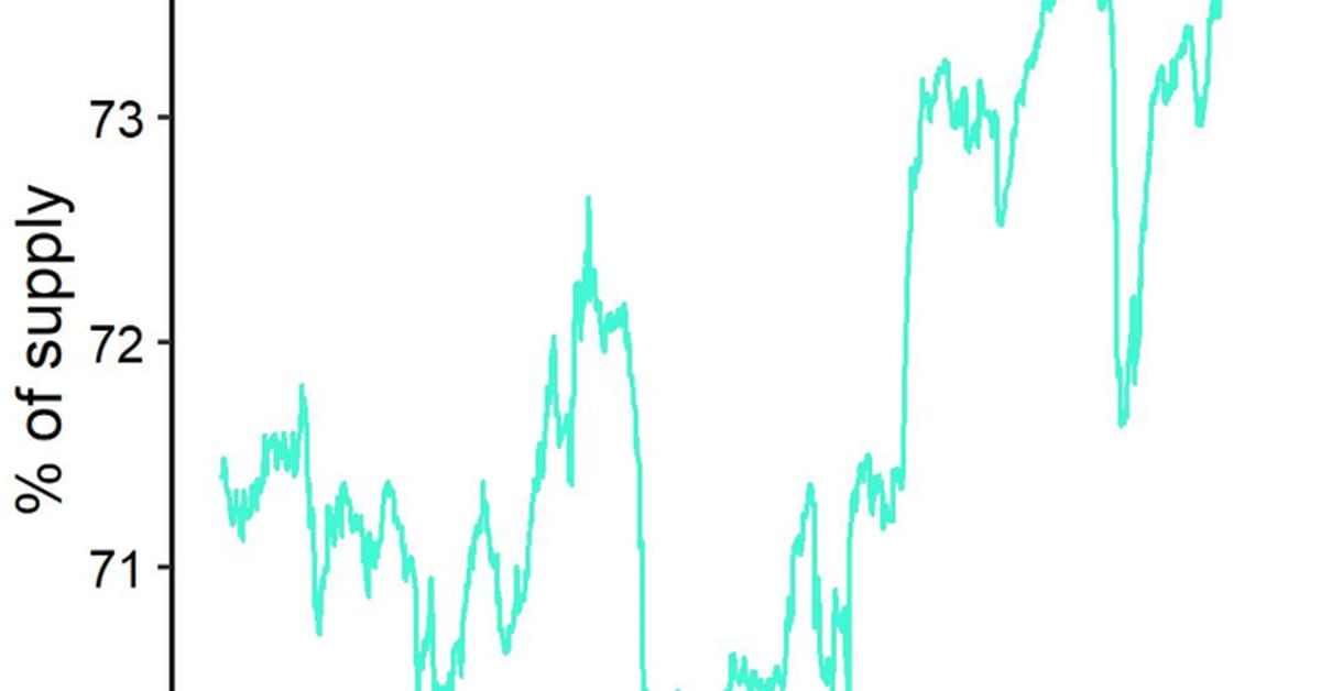 Illiquid Bitcoin Entities Now Control Record 74% of BTC’s Circulating Supply